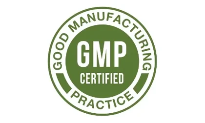 BloodPril GMP Certified claim