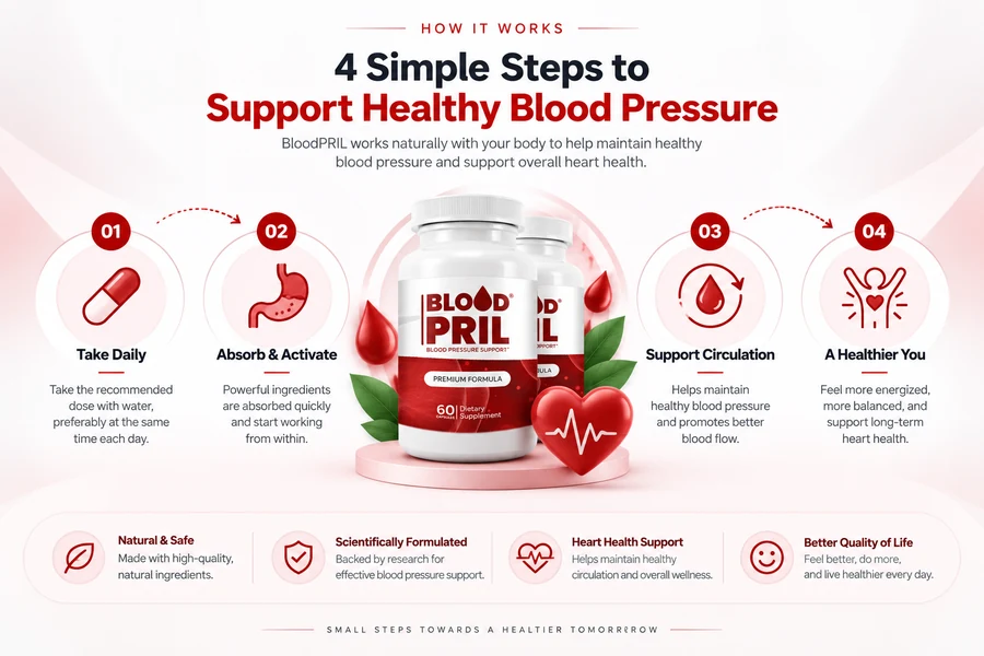How BloodPril works, from the daily capsule to supporting healthy blood pressure